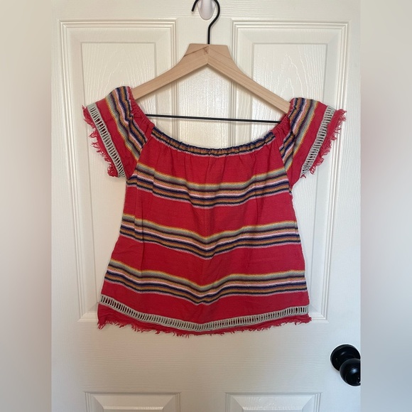 dRA Los Angeles by Anthropologie Off the Shoulder Bobo Top - Picture 2 of 5